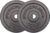 Standard 1 inch Cast Iron Weight plates – Superior Hammertone Finish, Wider Range 1.25-50 lbs Weights. Ideal for Dumbbell Handles, 1in Barbells, Adjustable Kettlebell Handles – Sold in Pairs