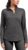 PINSPARK Workout Tops for Women Long Sleeve Athletic Shirt Quarter Zip Running Shirts Stretchy UPF 50+ Yoga Hiking Tee Top