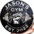 Custom Metal Dumbbell Gym Name Sign, Weightlifting Workout Room Wall Art, Personalized Home Gym Sign, Custom Gym Decor, Workout Garage